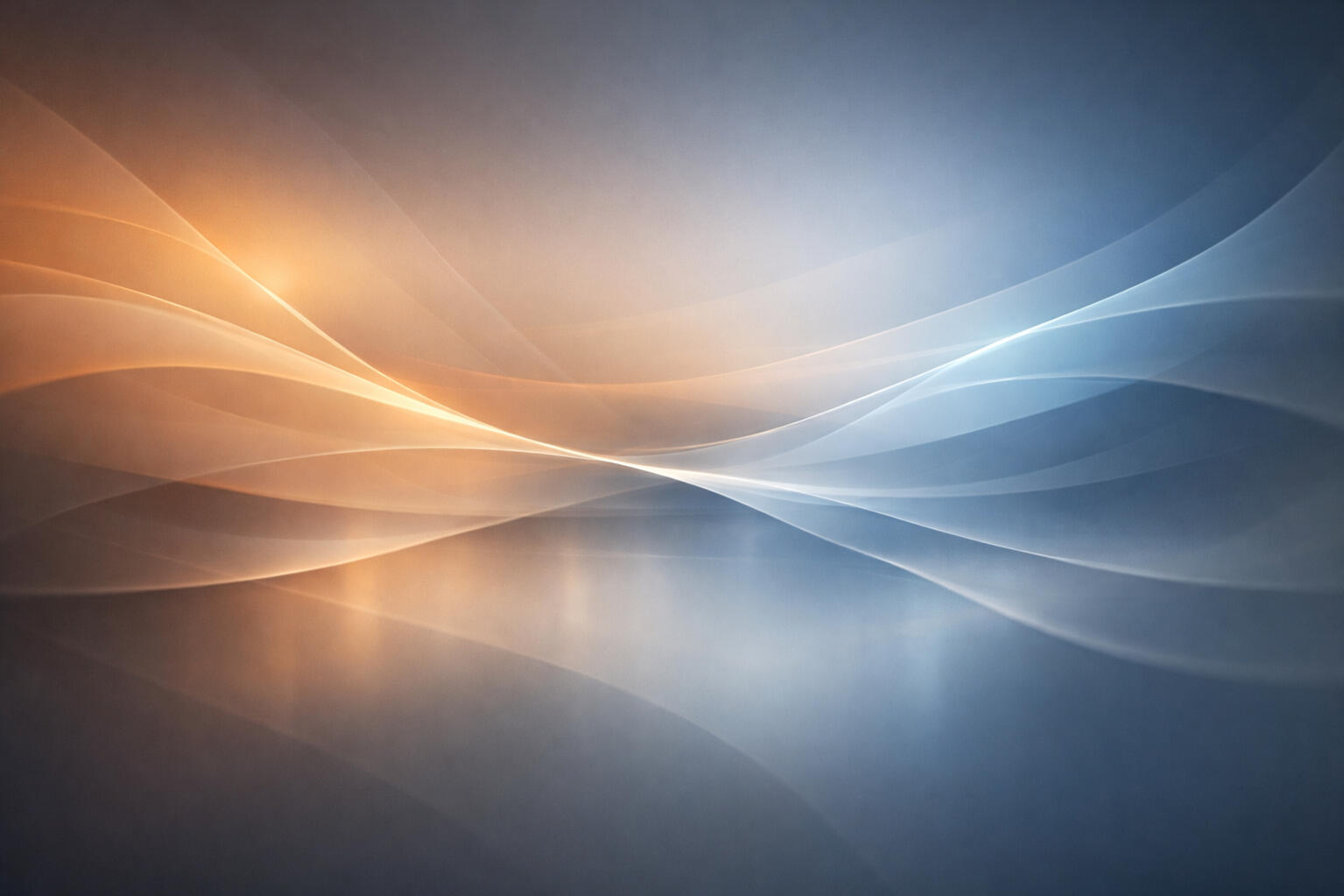 Tone Breakdown — Language Fails Under Crisis and Rapid Change Abstract flowing forms splitting into contrasting tones, representing how language fractured under crisis when guidance shifted rapidly and consistent communication became difficult to maintain.