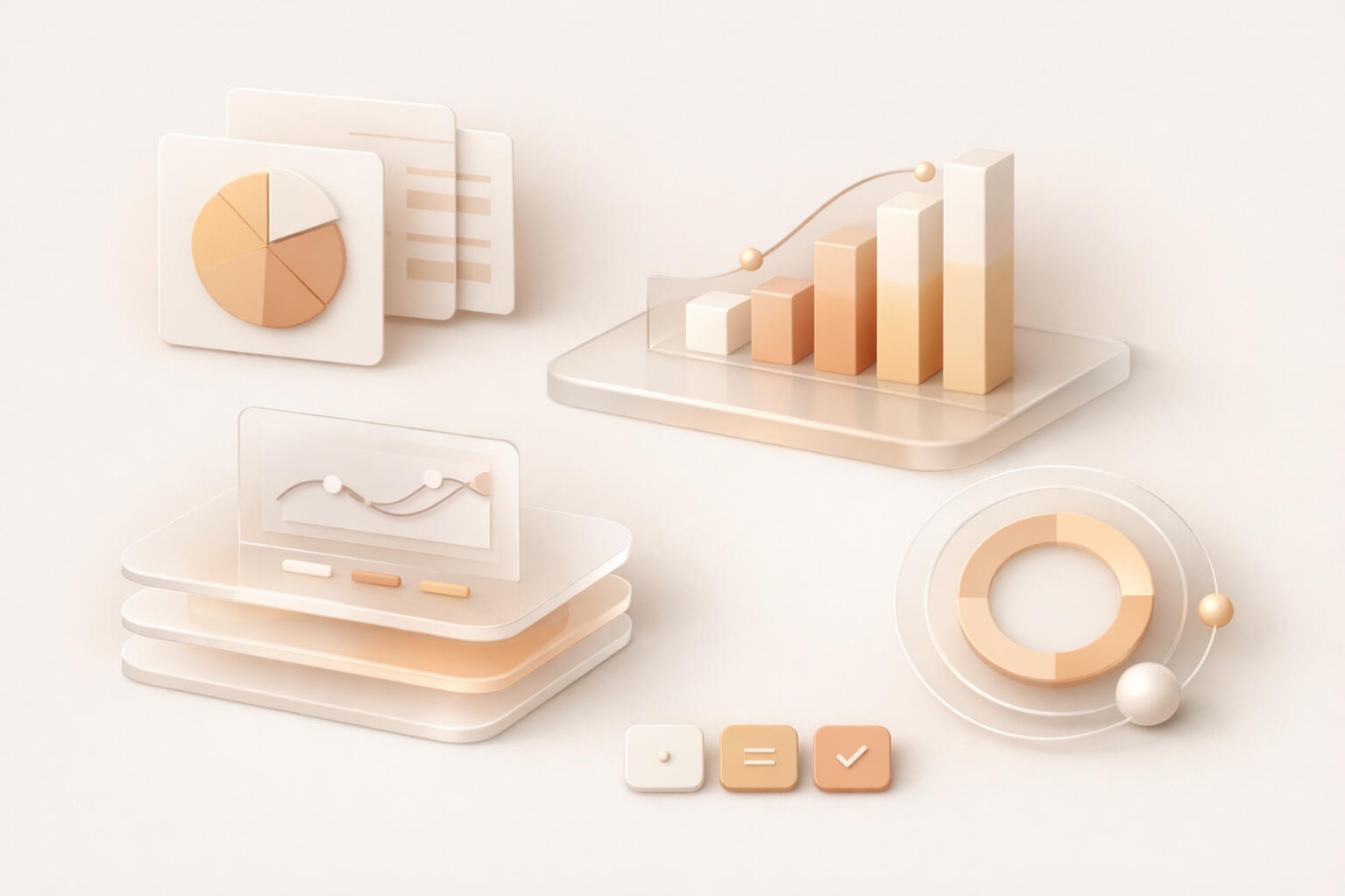 Assistance, Not Voice Replacement — AI Supports Language Without Taking Over Abstract data visuals and charts representing AI assisting with drafting, summarizing, and highlighting information while preserving the original human voice and intent.