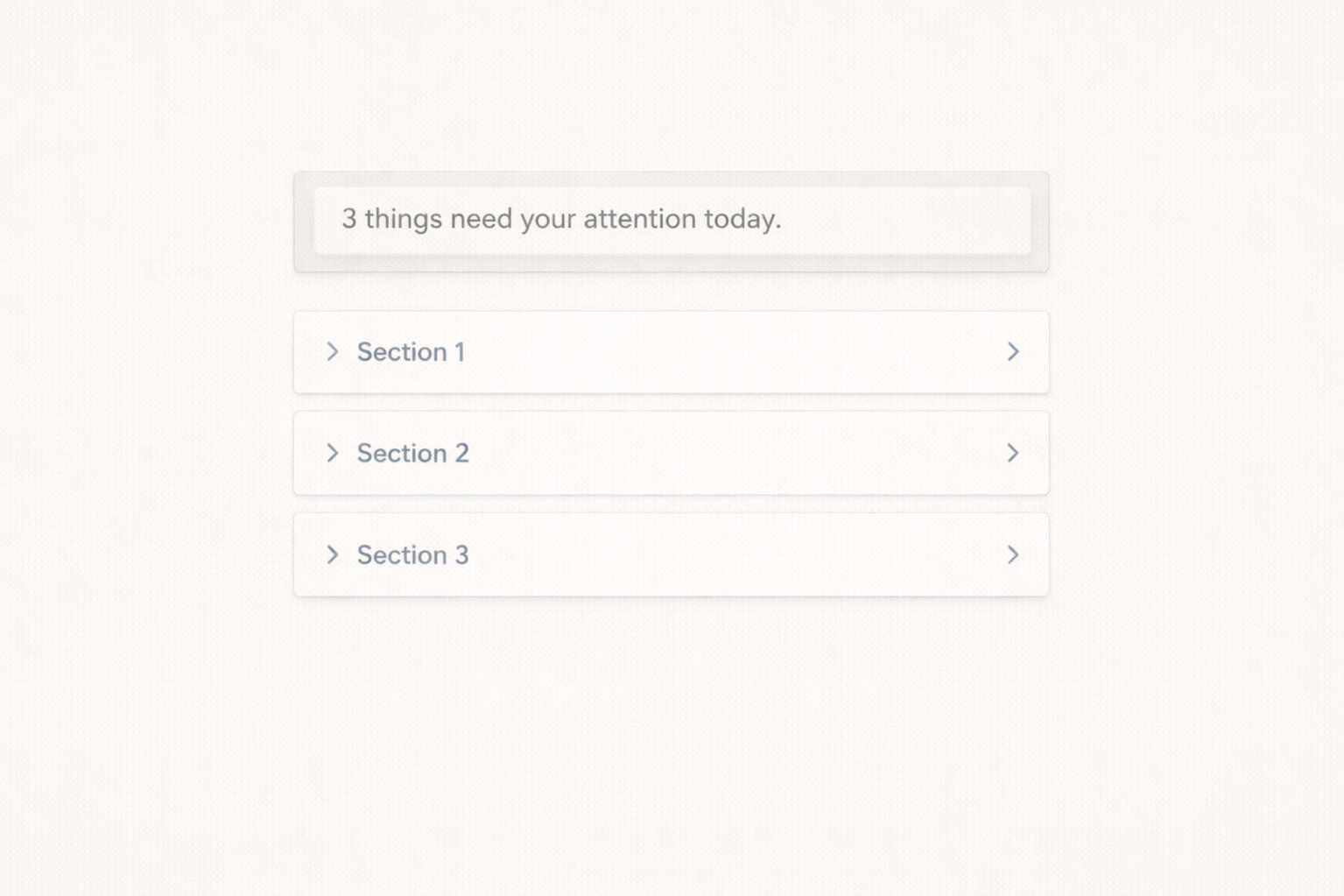 Help, Not Control — AI Refocuses on Assistance and Human Priorities Interface showing summarized tasks and highlighted sections, representing AI assisting by organizing information and drawing attention to what matters without directing or controlling decisions.