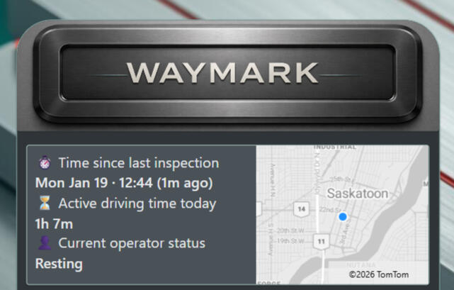 Essay card for Integration as the First Proof, showing a Waymark interface preview and text about systems proving value by fitting real work.